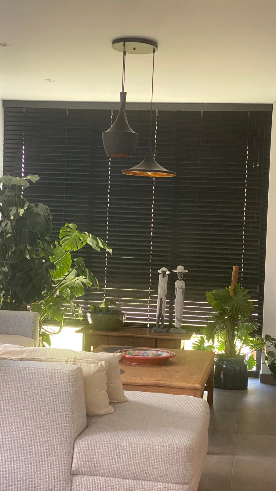 Houten Jaloezie op Maat 50 mm Slim Kleur Zwart, Ophalen, 251 cm, Zwart, Nieuw