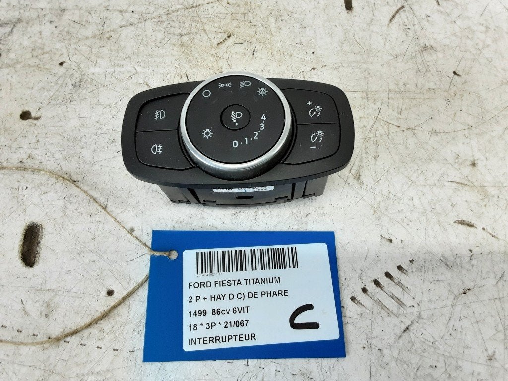 COMMUTATEUR Ford Fiesta 7 (01-2017/07-2023) (H1BT13D061AC), Utilisé, Ford