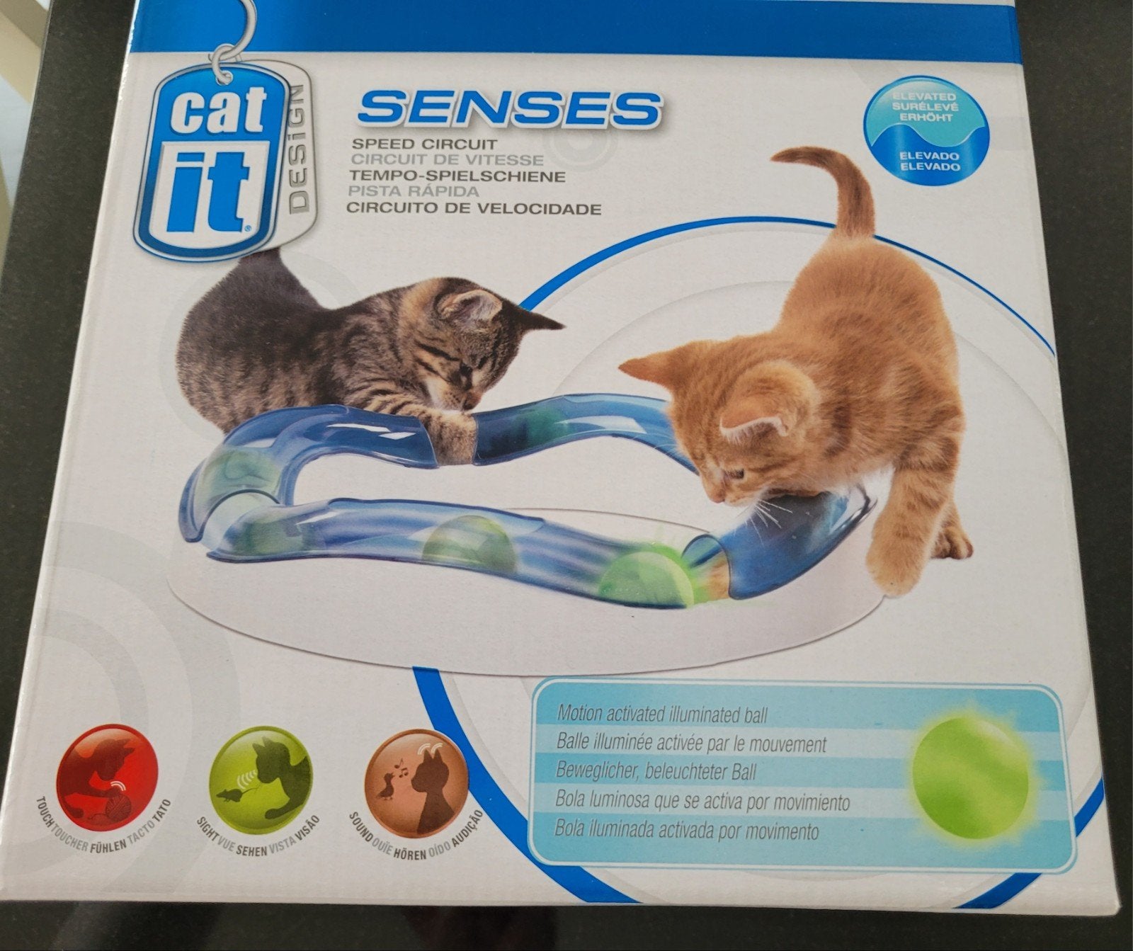 Jeu neuf, speed circuit pour les chats, Enlèvement