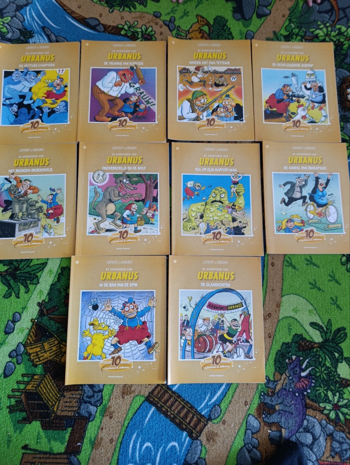 de beste 10 Nero/Urbanus strips in goede staat, Enlèvement