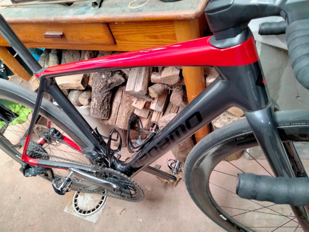 Megamo Raise frame set + Sram force groepset. Maat M, Fietsen en Brommers, Gebruikt, Carbon, Overige maten, Meer dan 20 versnellingen