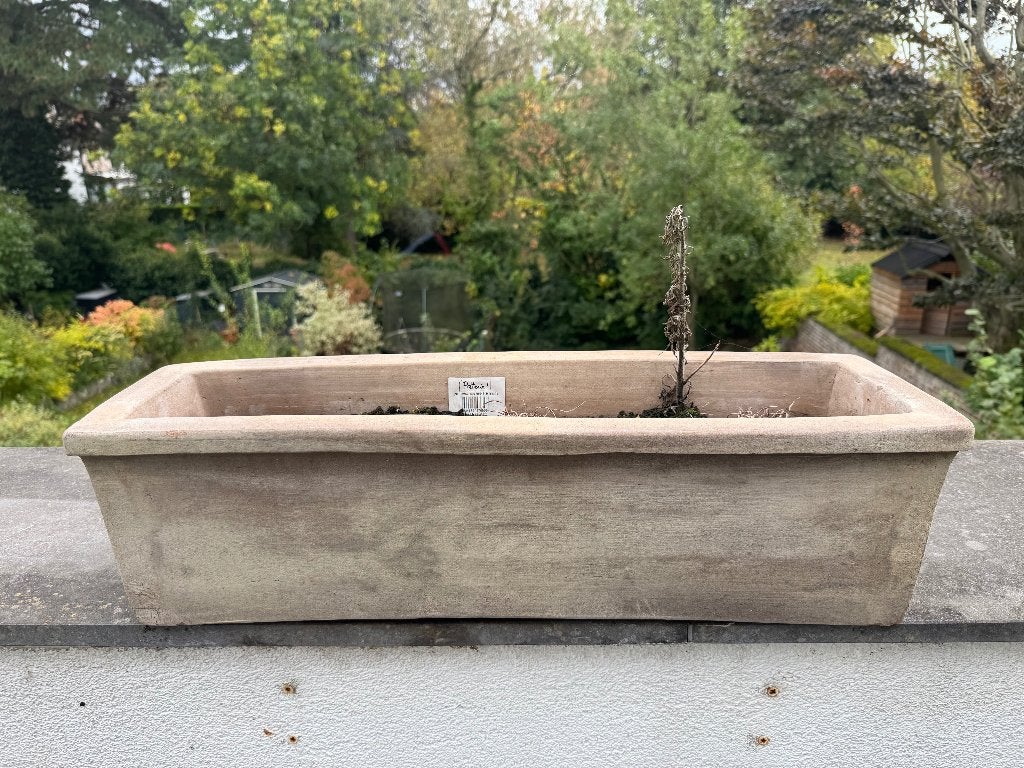 Lot de 4 jardinières de fleur, Jardin & Terrasse, Balcon, Enlèvement, Utilisé, Moins de 40 cm