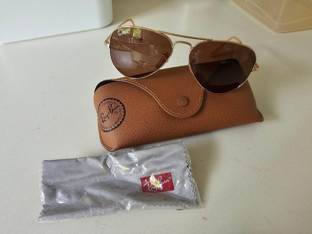 PAIRE DE LUNETTES RAY-BAN HOMME, Enlèvement, Comme neuf, Lunettes, Ray-Ban