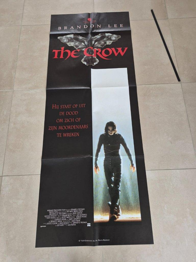 Authentieke filmposter The Crow, Verzamelen, Posters, Ophalen of Verzenden