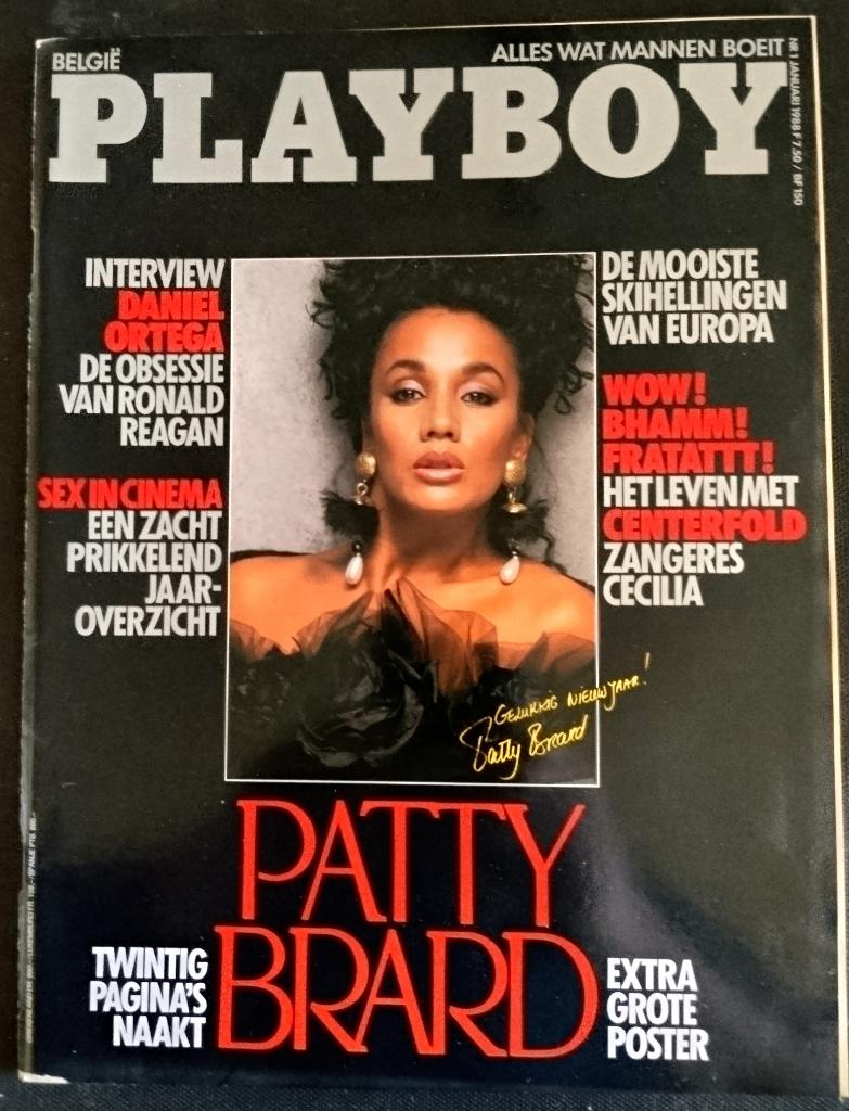 Playboy België NL (13st) Jaar 1988 + jan & mrt 89 & dec 92, Verzamelen, Verzenden, 1980 tot heden, Tijdschrift