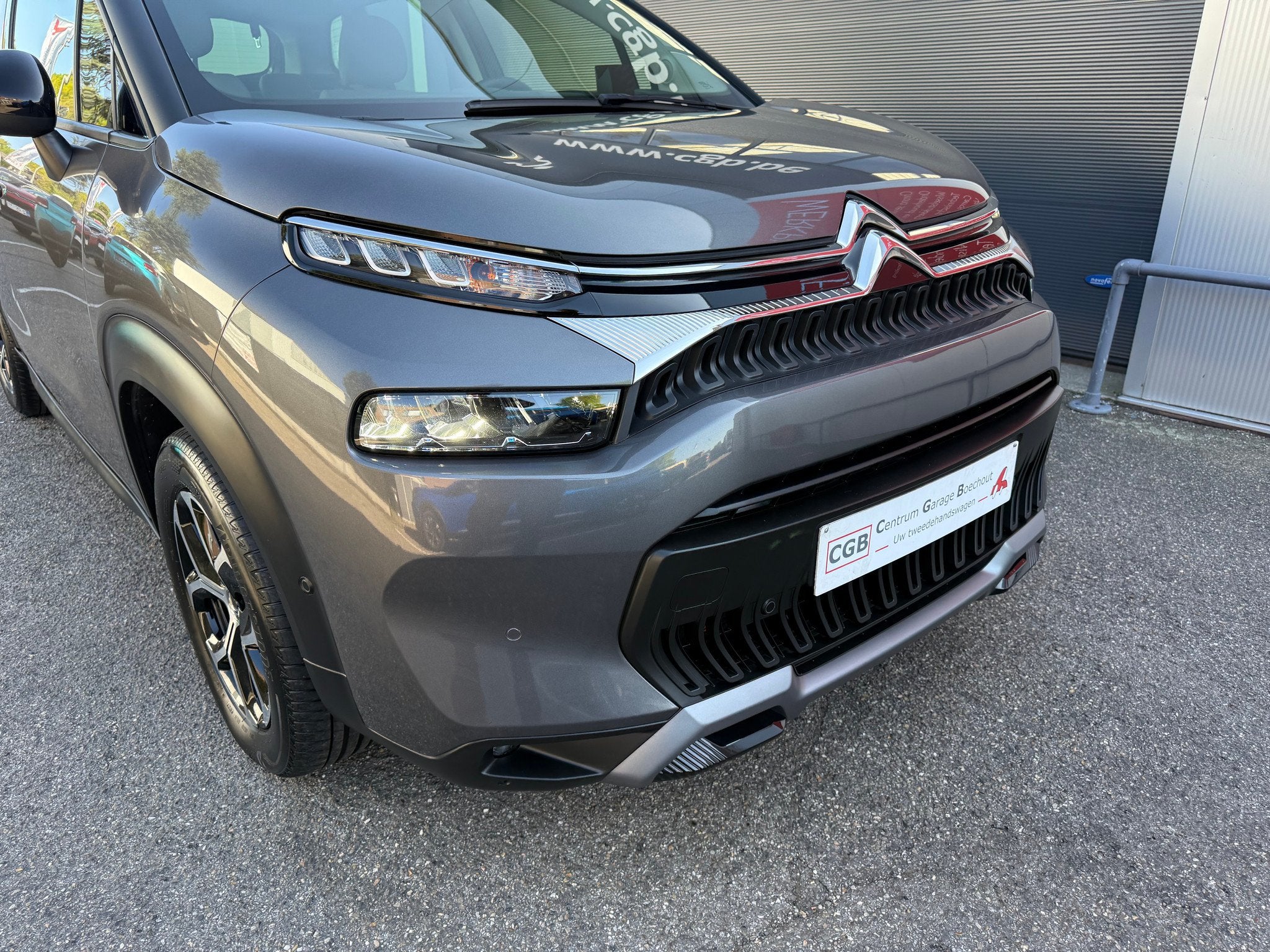 Citroën C3 Aircross 12PureTech 110pk SHINE LEDER FULL OPTIO, Autos, Citroën, Cuir, Argent ou Gris, Achat, Euro 6