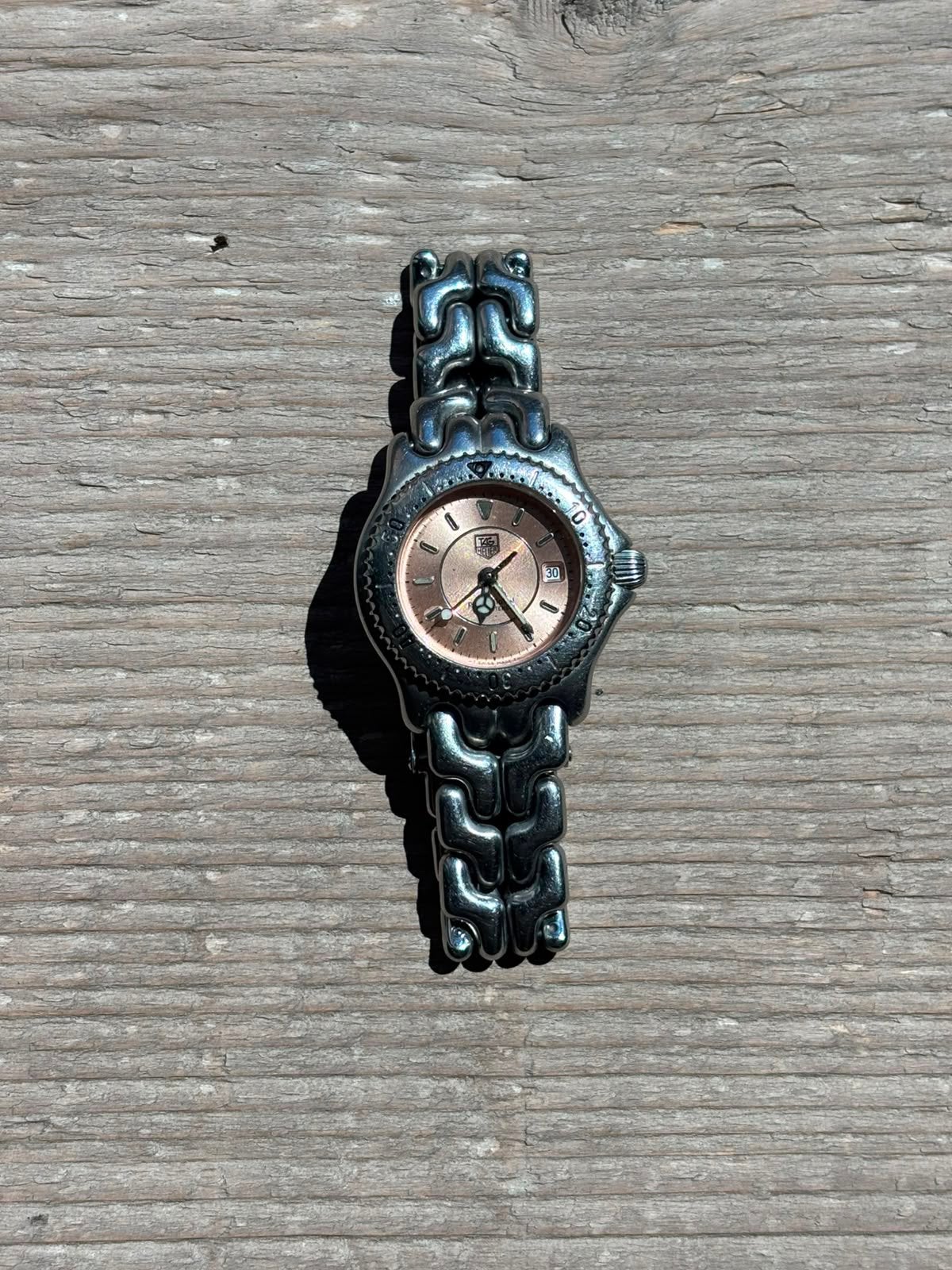 Tag Heuer Professional 1990-1999, Staal, Staal, Polshorloge, Zo goed als nieuw