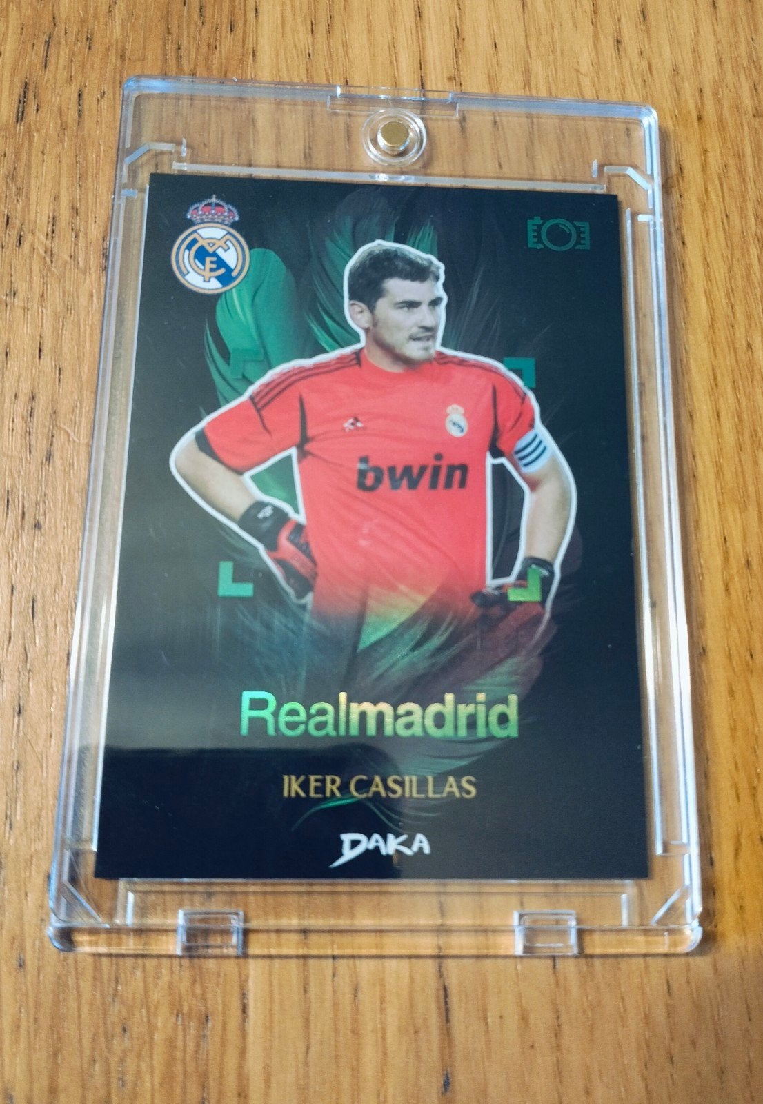 Daka 2025 Iker Casillas Real Madrid genummerde kaart 05/05, Verzenden
