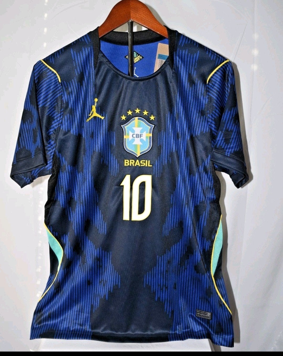 Brazilië Neymar JR Uitshirt Origineel WorldCup 2026, Envoi