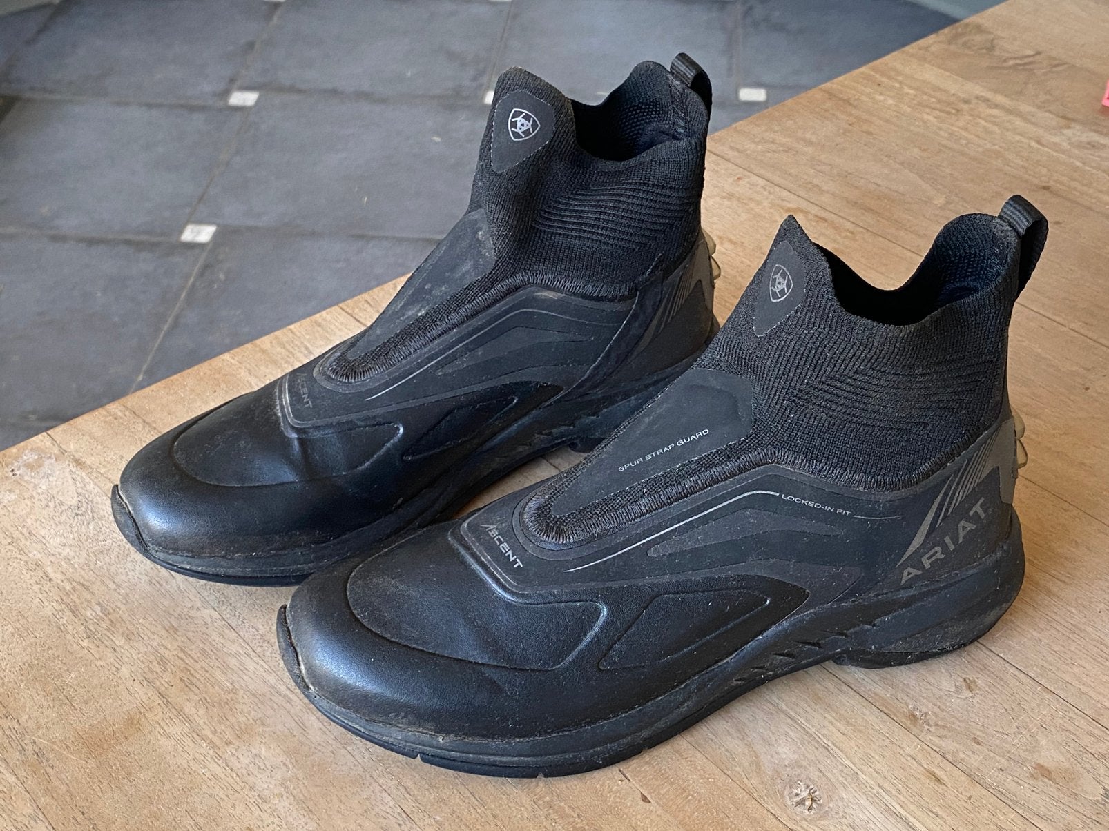 Ariat ascent zwart maat 37 zgan, Noir, Comme neuf, Ariat, Enlèvement