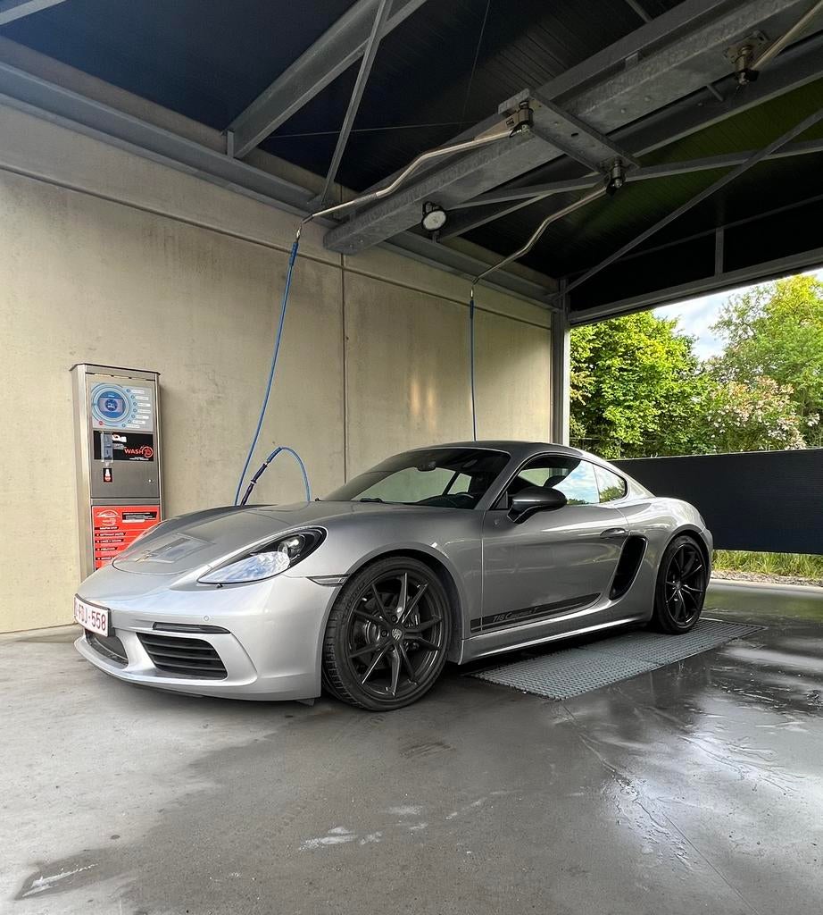 Porsche 718 Cayman T, Auto's, Automaat, Grijs, Particulier, Zilver of Grijs