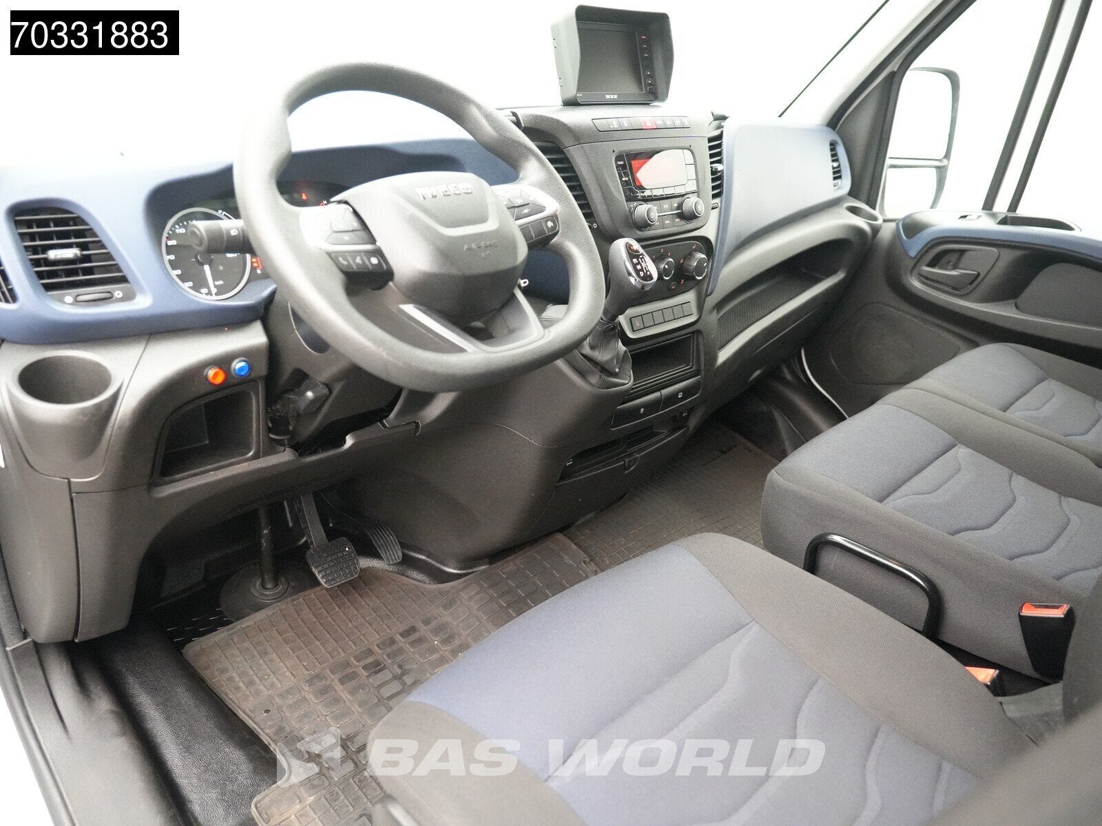 Iveco Daily 35S18 3.0L Automaat Bakwagen Laadklep Zijdeur Ai, Auto's, Automaat, Multifunctioneel stuurwiel, Stof, Gebruikt