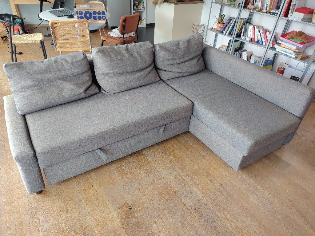Canapé Ikea Friheten, Enlèvement, Utilisé, Tissus