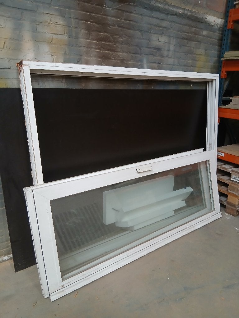 schuifraam, Doe-het-zelf en Bouw, Ophalen, Gebruikt, Inclusief glas