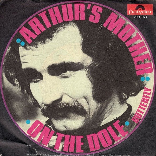 vinylsingle artur s mother--on the dole---, Ophalen of Verzenden, Gebruikt, 7 inch, Pop