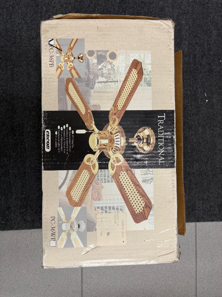 Plafondventilator encon, Elektronische apparatuur, Ophalen, Nieuw, Plafondventilator
