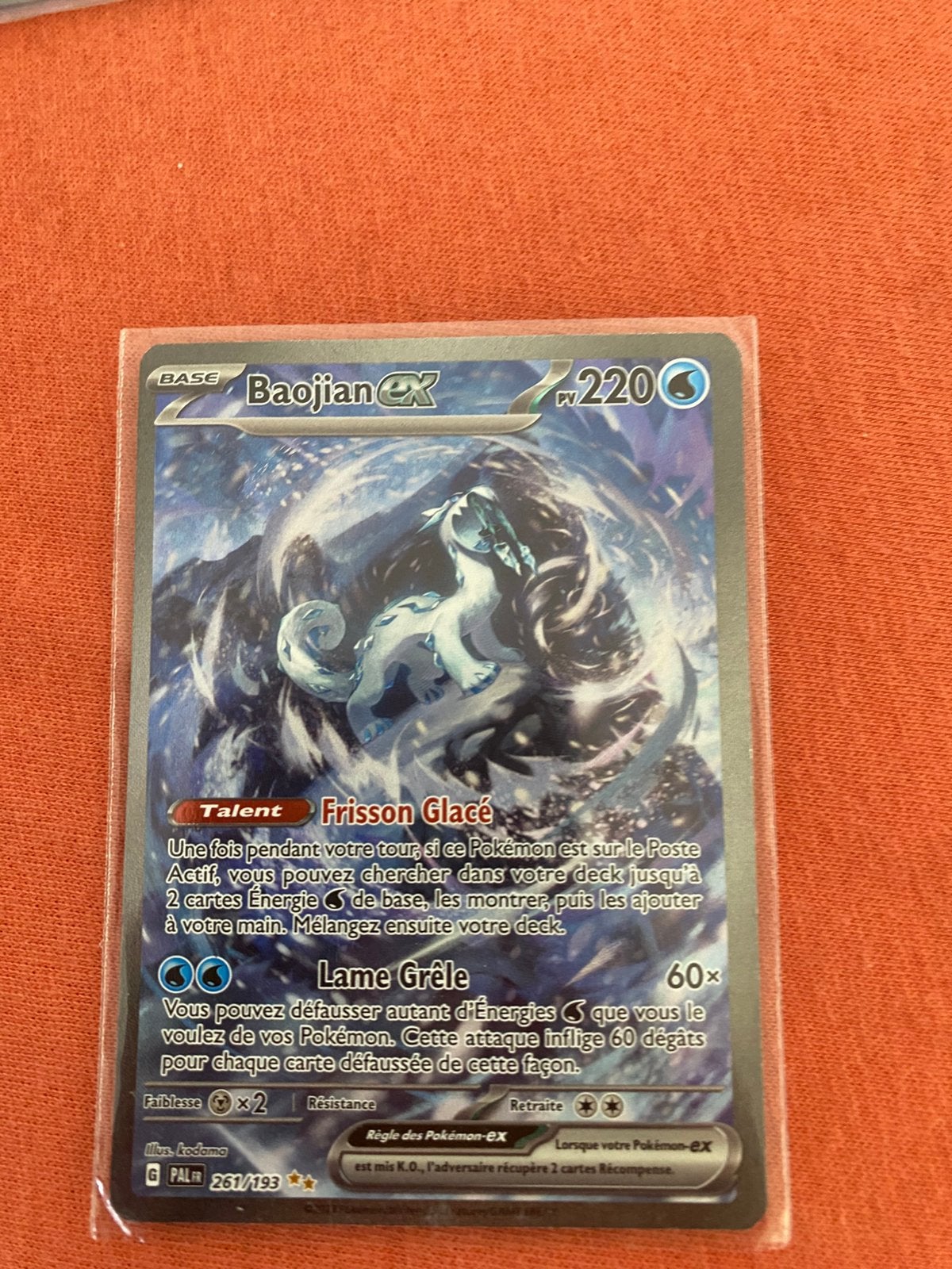 Baojian EX Pokémon, Hobby & Loisirs créatifs, Jeux de cartes à collectionner | Pokémon, Enlèvement, Comme neuf