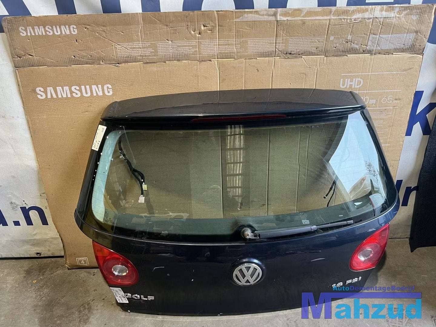 VW GOLF 5 LC5F Blauw achterklep, Auto-onderdelen, Gebruikt, Volkswagen AG, Vw@volkswagen.de, Achter