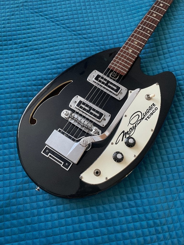 - Rare - Teisco May Queen 1968, Muziek en Instrumenten, Ophalen of Verzenden, Gebruikt, Hollow body, Overige merken