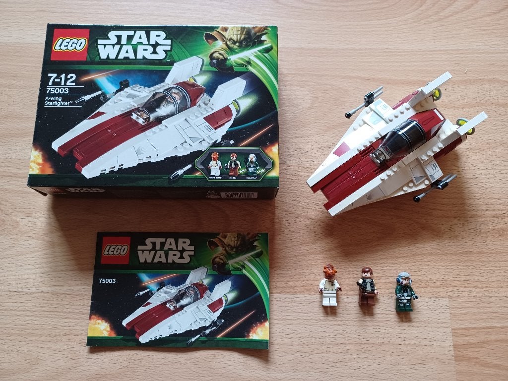 Lego Star Wars 75003 A-wing Starfighter in zeer goede staat, Ophalen, Star Wars, Lego, Zo goed als nieuw