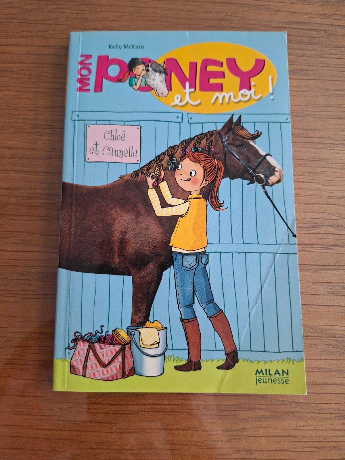 Livre enfant Mon poney et moi Chloé et Cannelle, Fictie algemeen, Kelly McKain, Ophalen, Gelezen