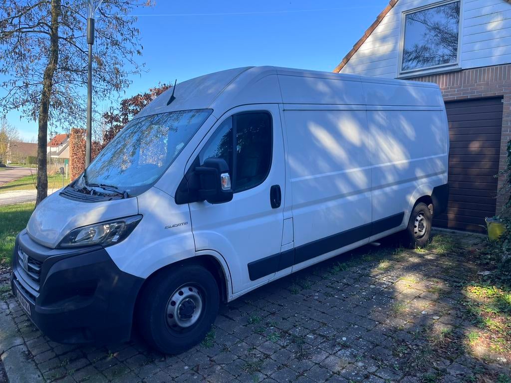 Fiat ducato lichte vracht CT, Voorwielaandrijving, Wit, Grijs, Particulier