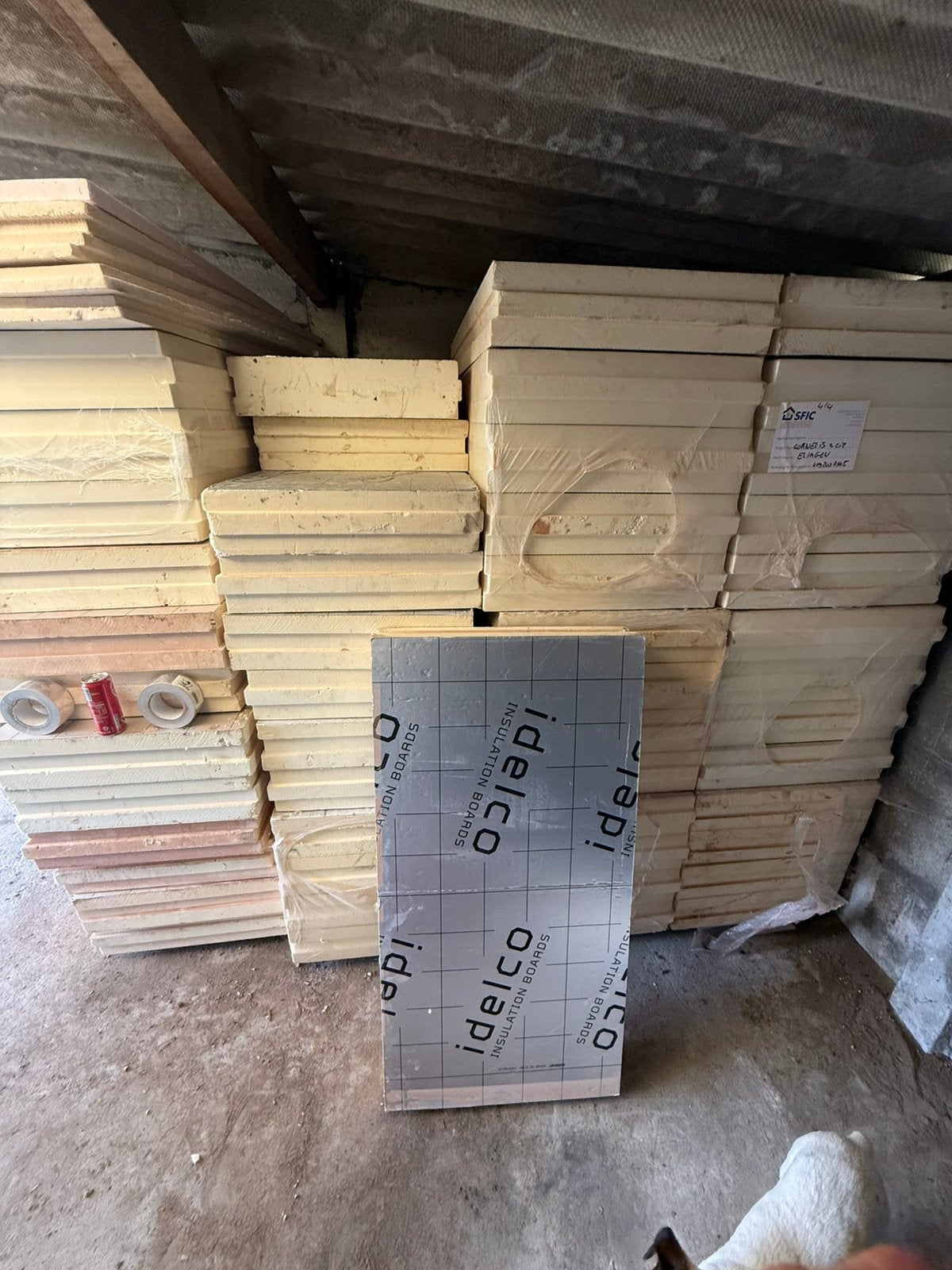 Isolatie pir plaaten  dilte 14 cm  60x1,20 49 stuks, Enlèvement, Comme neuf