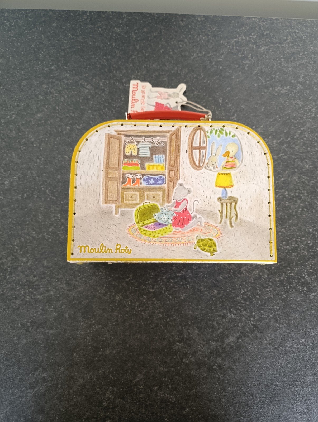Moulin Roty – Koffer 'La Grande Famille', Enlèvement, Utilisé, 2 à 4 ans