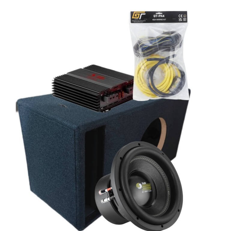 Midi Power pack 7 - BASSFACE / Bass Habbit - 10 inch - 1000, Autos : Divers, Haut-parleurs voiture