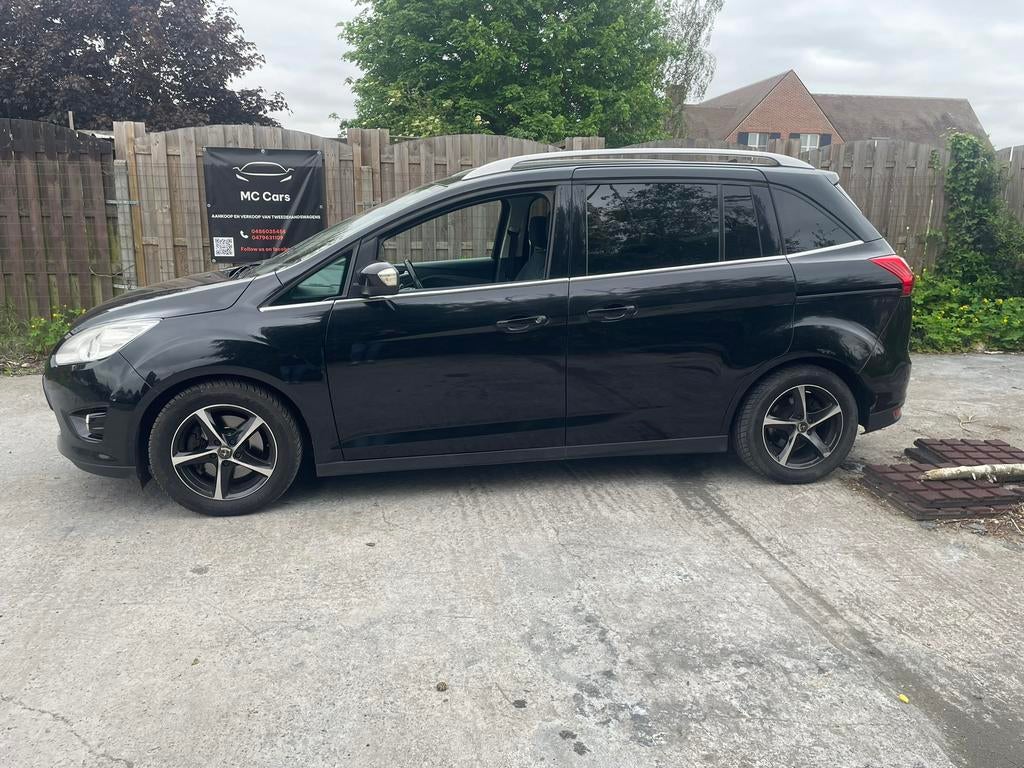 Ford c max 1.6 diesel, Auto's, Voorwielaandrijving, Euro 5, Zwart, 65 kW