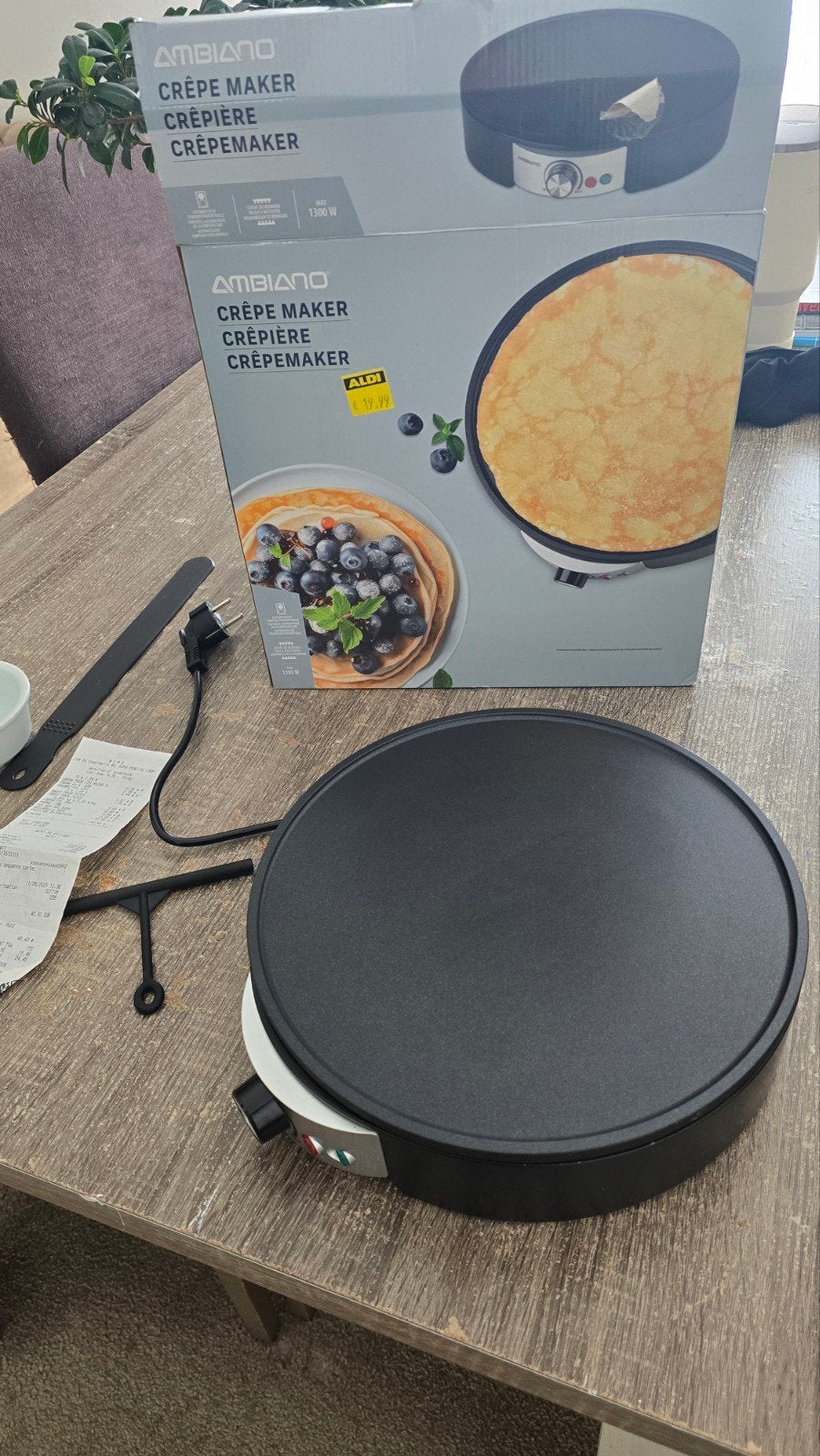 Crêpière, Electroménager