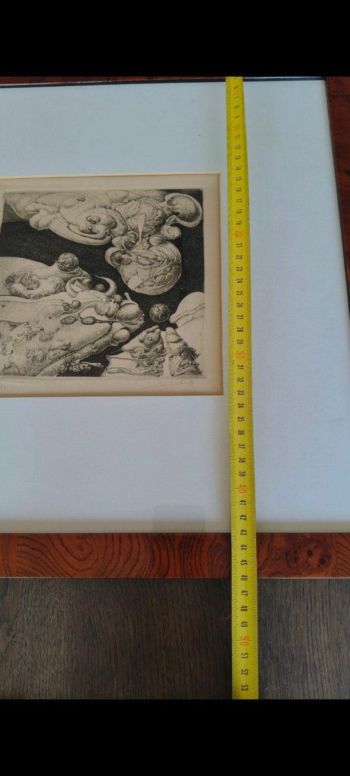 prachtig abstract kunstwerk, Antiek en Kunst, Ophalen of Verzenden