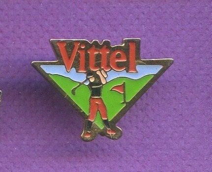 pins golf vittel france a327, Collections, Envoi, Utilisé, Sport, Insigne ou Pin's