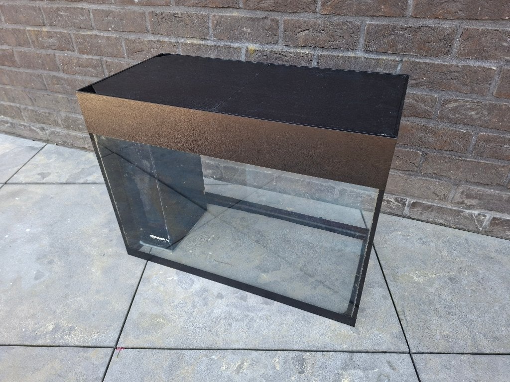 Aquarium 60x29,8x50/60 litres, Enlèvement, Couvercle inclus, Utilisé, Aquarium vide