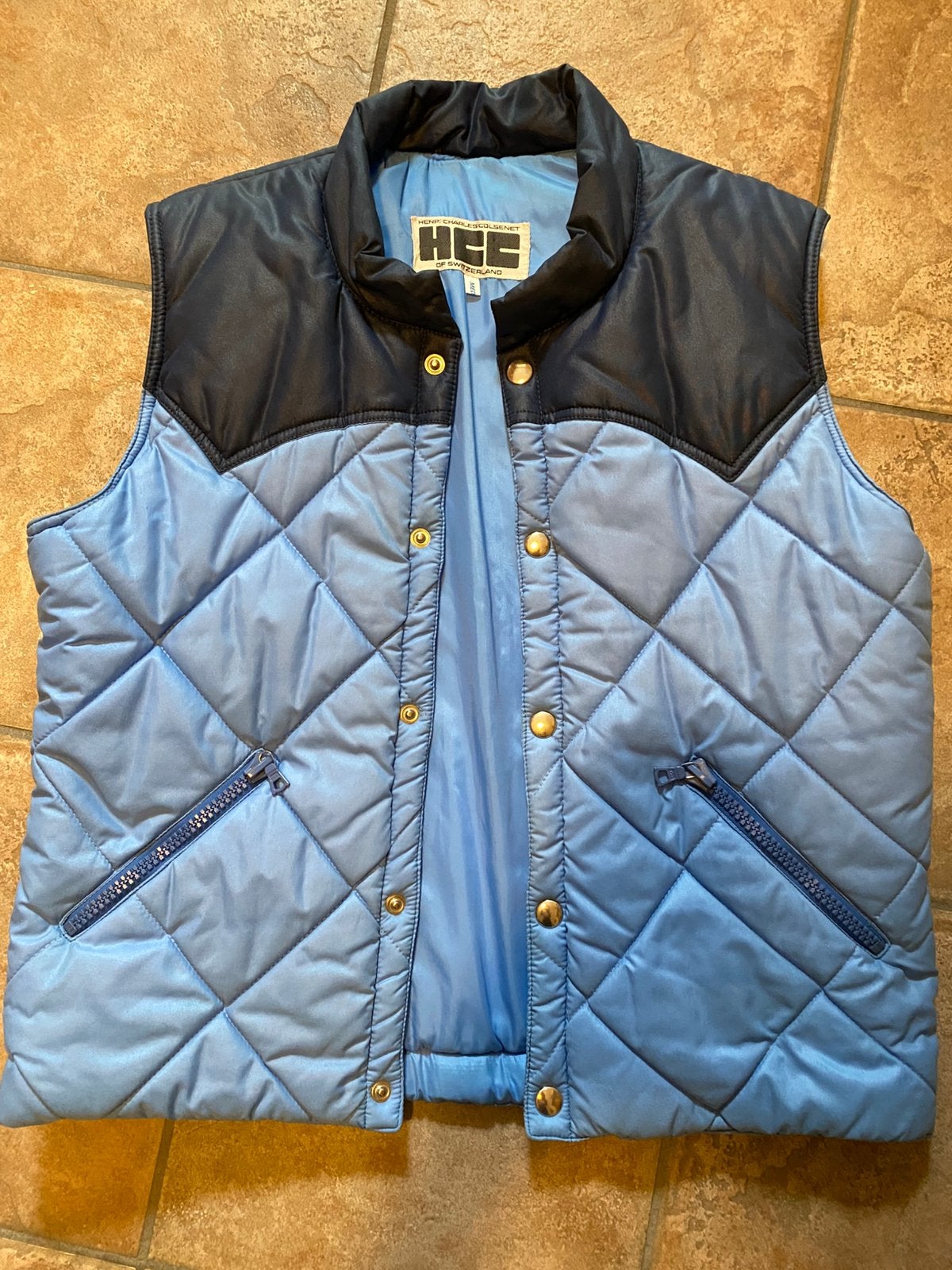 Vintage Body warmer, Kleding | Dames, Ophalen, Gedragen, Blauw