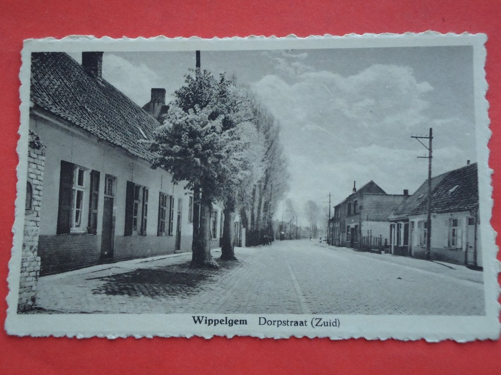 Wippelgem Dorpstraat ( Zuid ), Verzenden, 1920 tot 1940, Ongelopen, Oost-Vlaanderen