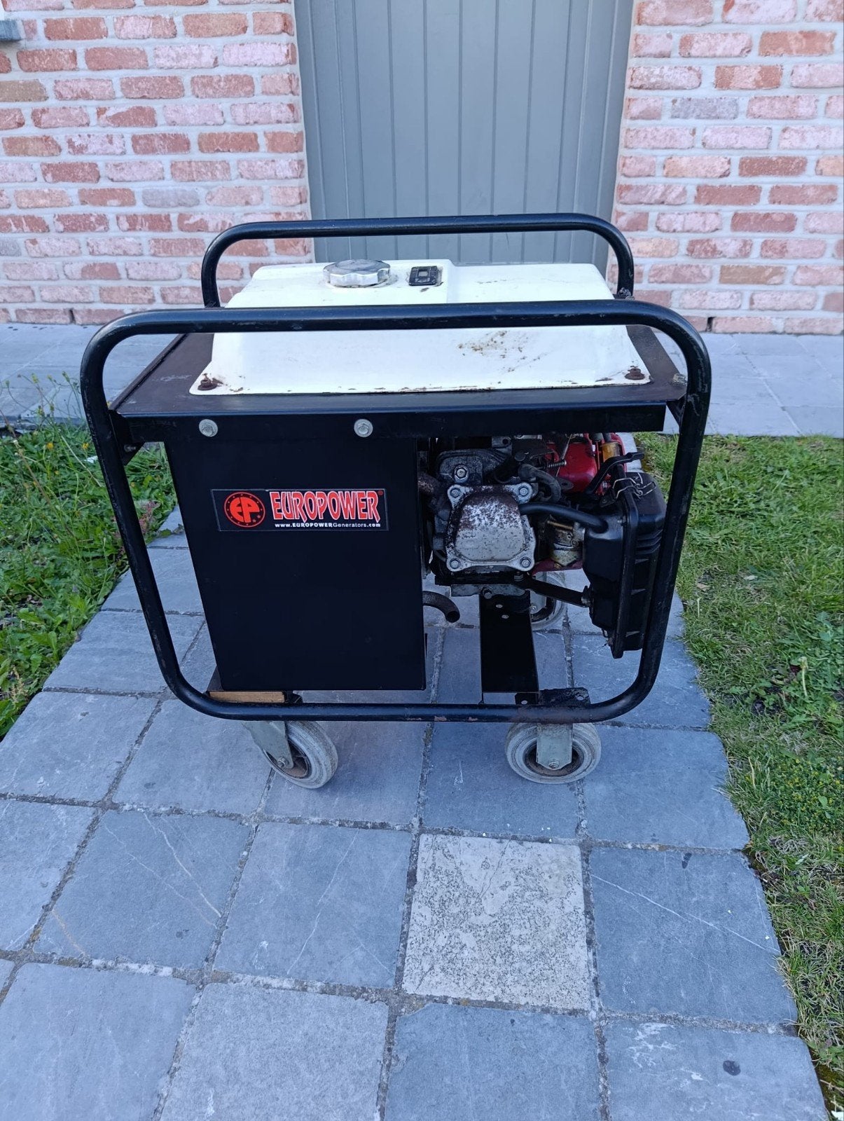 Honda Stroomgroep / Diesel generator  in perfect werkende st, Gebruikt, Dieselolie, Ophalen of Verzenden, Geluidgedempt