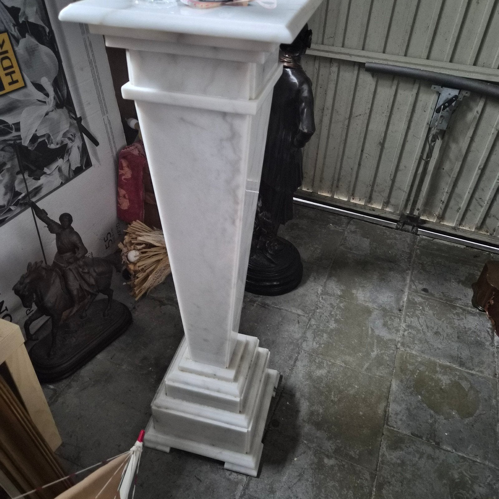 marmer pilar ongewer 50 kg, Enlèvement