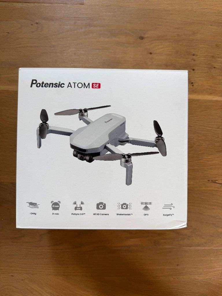 Drône Potensic Atom SE 4K, TV, Hi-fi & Vidéo, Drone avec caméra, Potensic, Enlèvement ou Envoi, 1 à 5 km