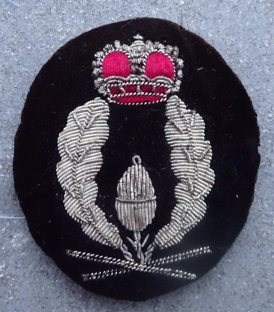 BELGIQUE: POLICE - INSIGNE DE KEPI BRODE (OBSOLETE), Collections, Envoi, Gendarmerie, Emblème ou Badge