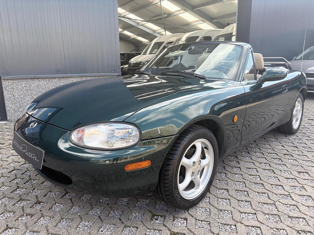Mazda MX-5 Zeer nette Youngtimer, Auto's, Achterwielaandrijving, Beige, Cabriolet, 1600 cc