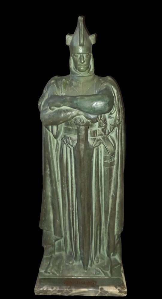 Jean-Marie Boucher, « Verdun »., Antiquités & Art, Art | Sculptures & Bois, Enlèvement, Statue