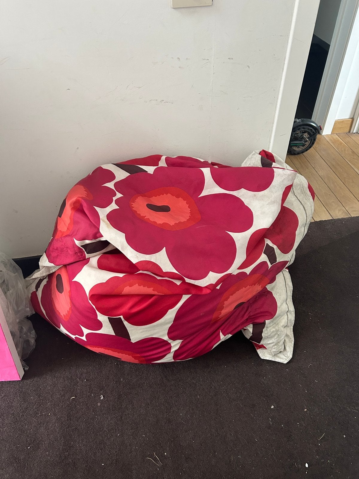 Zitzak fatboy marimekko, Huis en Inrichting, Zitzakken, Ophalen, Zo goed als nieuw, Zitzak
