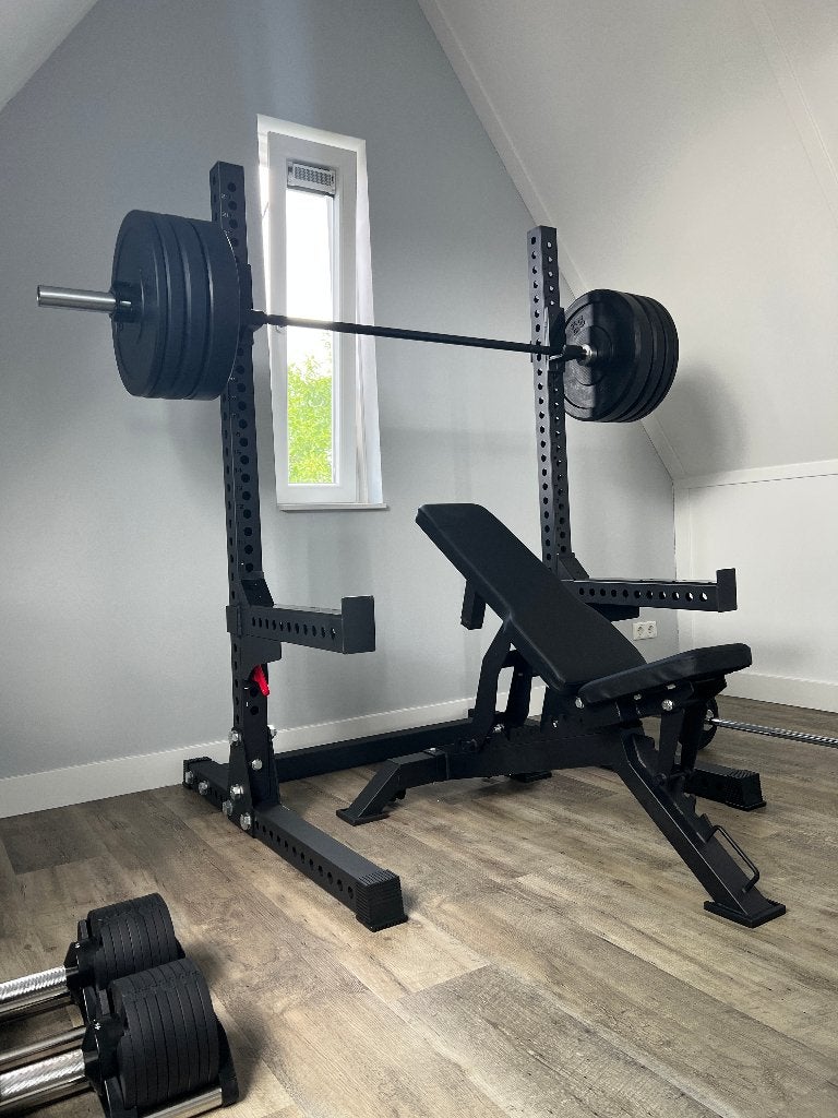 Squat stand / squatrek / squat rack, Sports & Fitness, Équipement de fitness, Neuf, Autres types, Bras, Jambes, Pectoraux, Abdominaux
