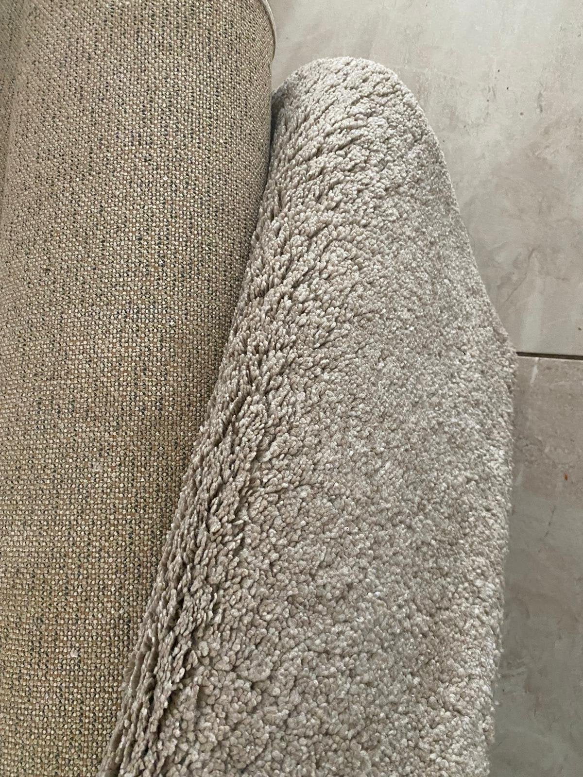 2 grand tapis beige, Maison & Meubles, Enlèvement