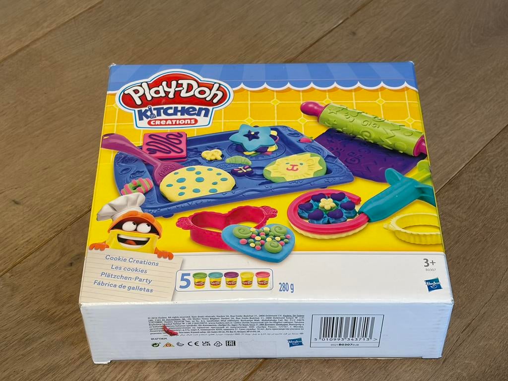 PLAY-DOH - Koekjes bakken, Kinderen en Baby's, Ophalen of Verzenden, Gebruikt, Knutselen