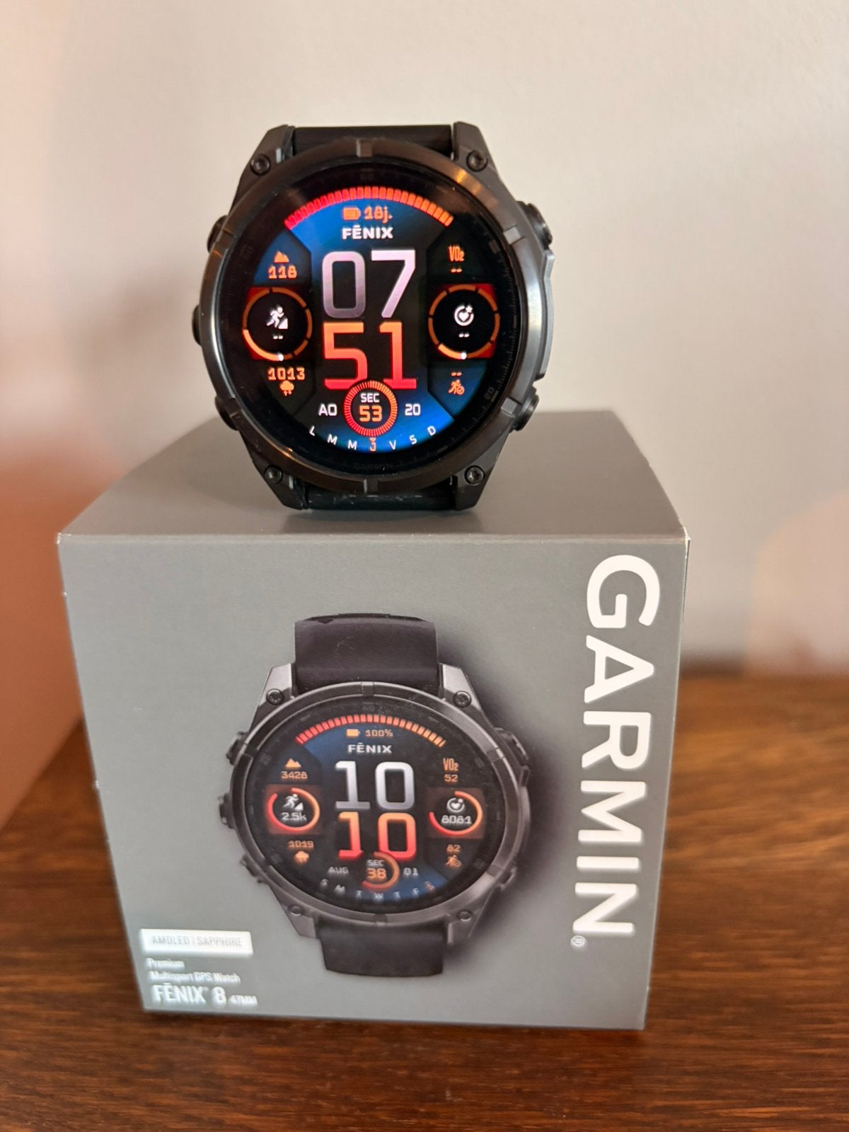 Garmin Fenix 8, Enlèvement, État, Comme neuf