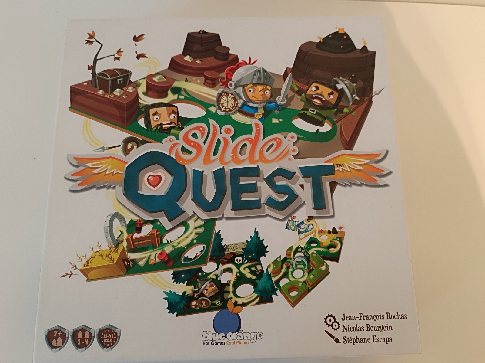 jeu slide quest, Trois ou quatre joueurs, Enlèvement, Comme neuf