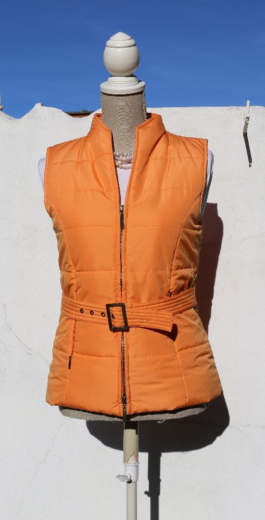 Oranje „" anorak "” vest - Maat M - Vue sur Mer”, Kleding | Dames, Maat 38/40 (M), Vue sur Mer, Oranje, Ophalen of Verzenden