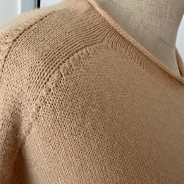 Senes: Camel gebreid kleed, Kleding | Dames, Ophalen of Verzenden, Zo goed als nieuw